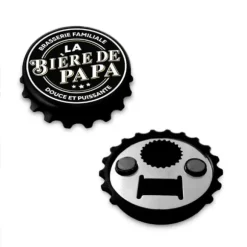 Décapsuleur magnétique affectif - La Bière de Papa - Collection Famille d'Amour