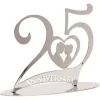 Décoration de Gâteau - Anniversaire de Mariage - Noces d'Argent - 25 ans