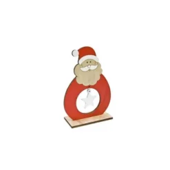 Décoration à Poser Noël - Bois - Père Noël