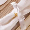 10 Décorations de table - Croix - Plexi Or