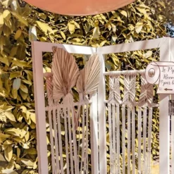 3 décorations directionnelles - Collection Boho Blush et Or