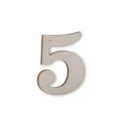 12 décorations en forme de chiffre en bois à parsemer - 3,5 cm - Chiffre au choix