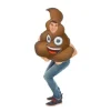 Déguisement Adulte Emoji Crotte - Taille Unique