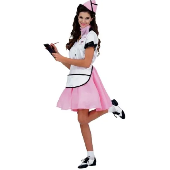 Déguisement Adulte Serveuse 50's - Taille Unique
