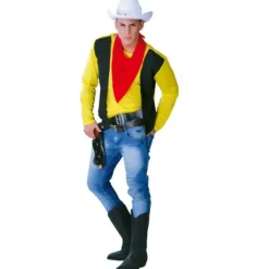 Déguisement Cow-Boy Lucky Luke Homme - Taille Unique