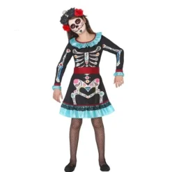 Déguisement Day Of The Dead Fille - Taille au Choix