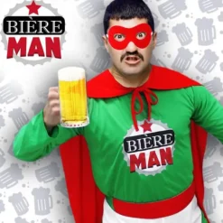Déguisement de Bière Man pour adulte - Taille unique
