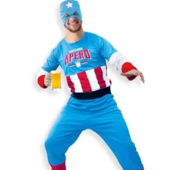 Déguisement de Capitaine Apéro pour adulte - Taille unique