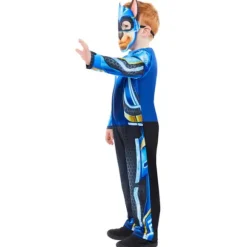 Déguisement de Chase phosphorescent pour enfant - La Pat' Patrouille : La Super Patrouille, le film™ - Taille au choix