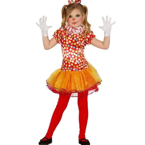 Déguisement de Clown pour fille - Taille au choix