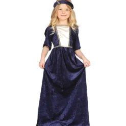 Déguisement de Dame Médiévale pour fille - Taille au choix