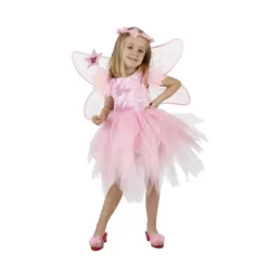 Déguisement de Fille - Enfant - Fée Rose - 3/4 ans