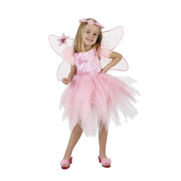 Déguisement de Fille - Enfant - Fée Rose - 3/4 ans