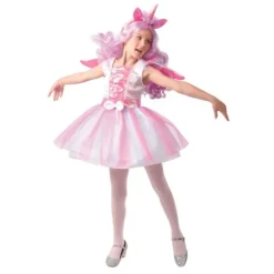Déguisement de Licorne Rose Irisée pour fille - Taille au choix