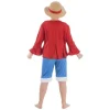 Déguisement de Luffy pour enfant - One Piece ® - Taille au choix
