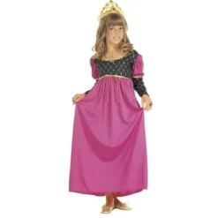 Déguisement de Petite Reine Médiévale pour fille - Taille au choix