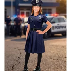 Déguisement de Policière pour fille - Taille au choix