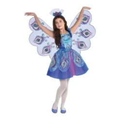 Déguisement de Princesse des Paons pour fille - Taille 4/6 ans