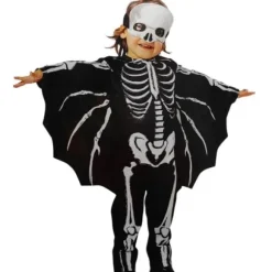 Déguisement de Squelette Chauve-Souris pour enfant - Taille au choix