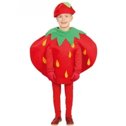 Déguisement fraise enfant  - Taille au Choix