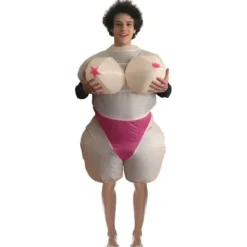 Déguisement Gonflable Big Boobs pour adulte - Taille Unique