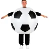 Déguisement gonflable de Ballon de Foot pour adulte - Taille unique