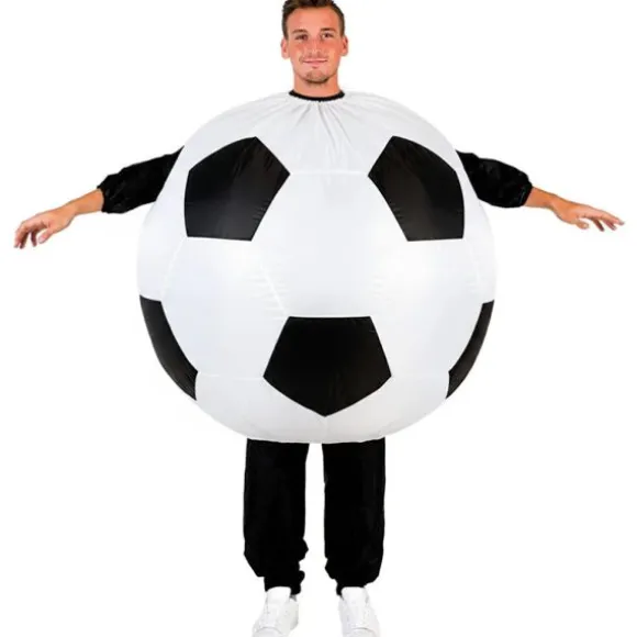 Déguisement gonflable de Ballon de Foot pour adulte - Taille unique