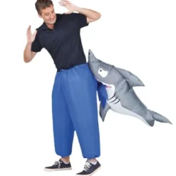 Déguisement gonflable Requin Mordeur (pour adulte)