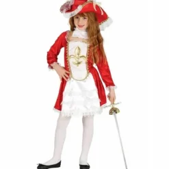Déguisement Mousquetaire Fille - Taille au Choix