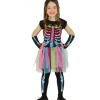 Déguisement squelette tutu fille Halloween