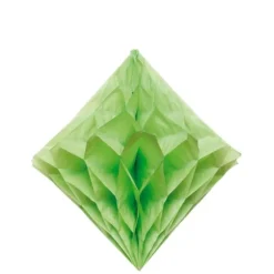 3 Diamants en crépon - Vert