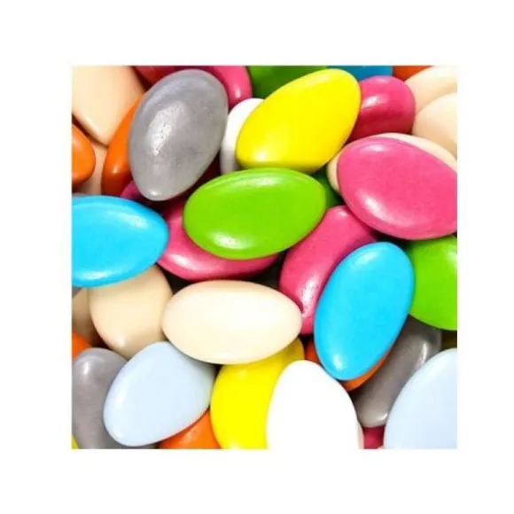 Dragées au chocolat - 450 g - Couleur au choix