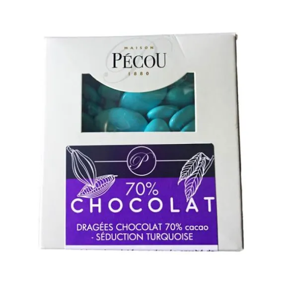 Dragées Séduction Chocolat 500 gr – Turquoise