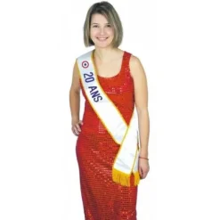 Echarpe de Miss pour adulte - Age au Choix