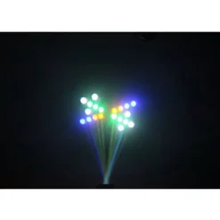 Effet de lumière "Moon Flower" à LED - Noir