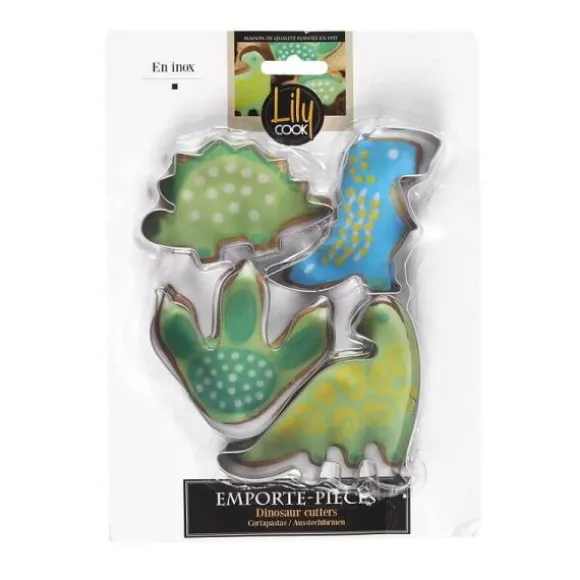 4 Emporte-pièces Dinosaure