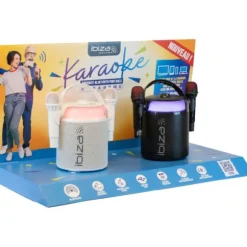 Enceinte Bluetooth autonome spécial "Karaoké" - KARAHOME
