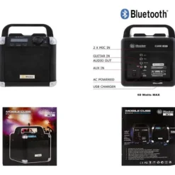 Enceinte Bluetooth Mobile Cube