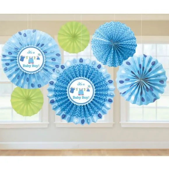 Ensemble Décoratif Rosaces - It's a Baby Boy !
