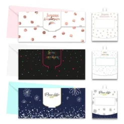 Enveloppe cadeau pour anniversaire - Modèle au choix