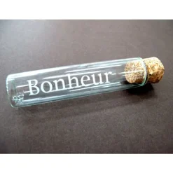 Eprouvette à Dragées "Bonheur"