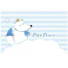 10 Etiquettes - Baby Shower - Renard Bleu