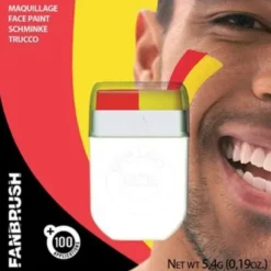 Fanbrush™ Rouge et Jaune