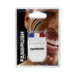 Fanbrush™ Tricolore Bleu, Blanc, Rouge
