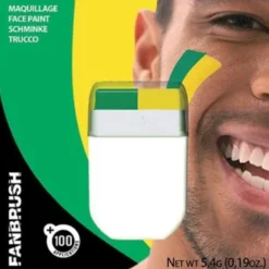 Fanbrush™  Vert et Jaune