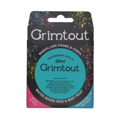 Fard de Maquillage Bleu Turquoise Grim' Tout Pro
