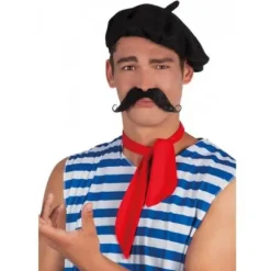 Fausse Moustache de Français Adulte