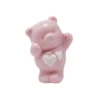 Figurine en Céramique - Ourson Rose