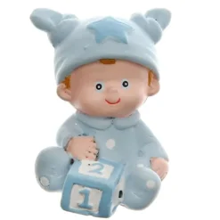 2 Figurines Bébé Garçon
