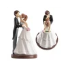 Figurines pour gâteau de mariage - Bisou